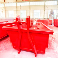 Poubelles empilables d'extérieur en acier à usage intensif Poubelles de recyclage