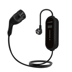 <b>Dropshipping</b> Shopify Type 2 EV Charger Gun Portable 16A 32A Ac Charging Station Oled Display Ip54 Universal Fast Charging Cable - Product Image 1