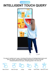 Qunmao Atacado China Monitor De Fábrica Restaurante <span class=keywords><strong>Lcd</strong></span> Vídeo Png Player Piso Standee Publicidade Exibição em Loja Shopping Concurso - Product Image 3