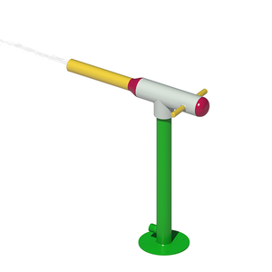 Canon à eau rotatif de dessin animé en gros pour enfants, équipement de jeu aquatique pour piscine et parc aquatique - Product Image 1