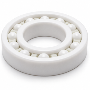 Rodamiento de Bolas de Cerámica Completo 6008, 40x68x15mm, Anillos y Bolas de Zirconia, Jaula de PTFE - Product Image 4