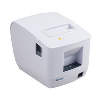 Impresora Térmica de Recibos POS XP-Q200 de Escritorio, 80mm, 203dpi, Impresora para Cajero con USB y LAN, Impresora de Papel Térmico en Stock