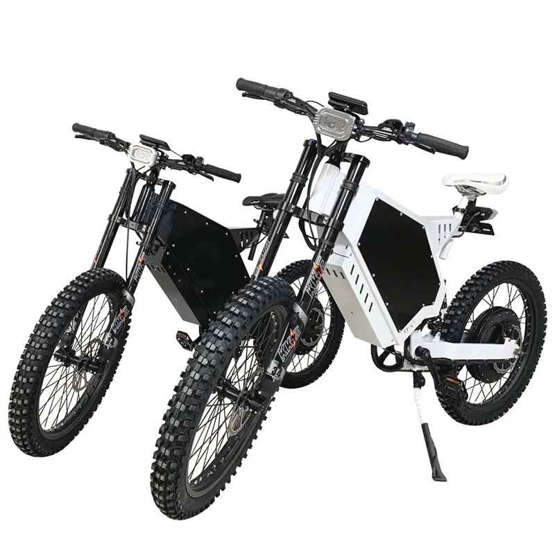 จักรยานจักรยานไฟฟ้า48V Sur Ron Ebike 3000W Ebike รถจักรยานยนต์แบตเตอรี่ลิเธียม