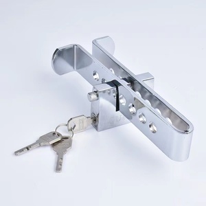 Antivol de <span class=keywords><strong>volant</strong></span> en forme de balle de baseball JIN'AI JACL-003 universel pour voiture, pédale d'embrayage, frein et accélérateur, sécurité antivol en fer - Product Image 6