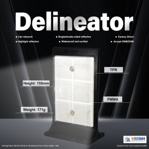 Delimitadores Reflectantes de Seguridad Vial para Barandas, Barreras Reflectantes para Carreteras en Venta - Product Image 3