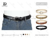 Women's 3.5cm Genuine Leather Diamond Stud Pin Buckle Belt 110cm <b>Wedding</b> <b>Accessory</b> - Product Image 3