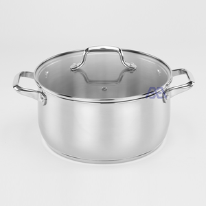 Juego de ollas y sartenes de acero inoxidable <span class=keywords><strong>AXA</strong></span>, cerámica antiadherente, 4 piezas, juego de utensilios de cocina de chef doméstico profesional sin PTFE/PFOA/PFAS - Product Image 4