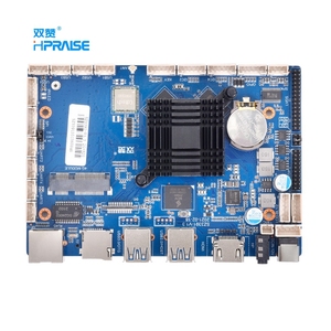 Mini thông minh khe cắm thẻ Sim cánh tay 4G LVDS <span class=keywords><strong>RK3399</strong></span> rửa máy bán hàng tự động quảng cáo kiosk máy chiếu POS Bảng điều khiển Bo mạch chủ - Product Image 1