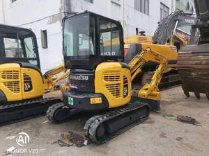 รถขุดมือสอง Komatsu PC35MR ขนาด 3.5 ตัน มินิ รถขุดไฮดรอลิกแบบตีนตะขาบอเนกประสงค์  ขาย - Product Image 1