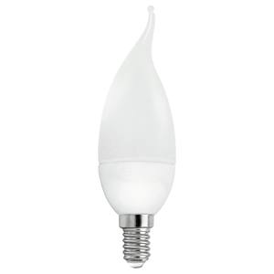 Bombilla LED E14 3W cálida, con diseño de vela y efecto de llama, ideal para decoración y ambientación en espacios interiores. - Product Image 1