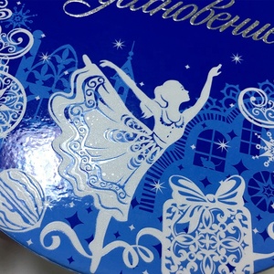 Thời Trang Riêng Biệt Đóng Cửa Nắp Xi Lanh Vòng Cứng Nhắc Bao Bì Các Tông Sinh Nhật Xmas Giấy Hộp Quà Tặng Với <span class=keywords><strong>Ribbon</strong></span> - Product Image 6