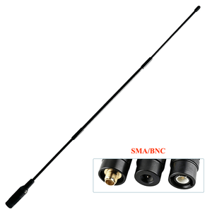 Antenne HF portable 31/50/70 MHz pour radio bidirectionnelle portable/Antenne canard en caoutchouc CB 27 MHz avec connecteur SMA-BNC - Product Image 4
