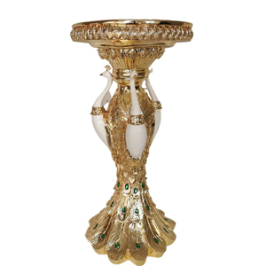Artisanat en résine <span class=keywords><strong>de</strong></span> haute qualité, artisanat <span class=keywords><strong>de</strong></span> <span class=keywords><strong>décoration</strong></span> intérieure écologique, sculpture, grande statue <span class=keywords><strong>de</strong></span> paon - Product Image 4