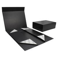 Emballage personnalisé en gros, emballage pliable, logo, boîte en papier rigide, fermeture magnétique, boîte en papier pour chaussures, pantoufles