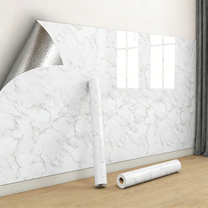 <span class=keywords><strong>วอลเปเปอร์</strong></span>ลายหินอ่อน IXPE หนา, แผ่นผนังกันน้ำแบบมีเท็กซ์เจอร์ 3 มิติ สำหรับอพาร์ทเมนต์ - Product Image 2