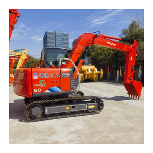 Excavadora Hitachi ZX60 usada de alta calidad, excavadora sobre orugas Hitachi ZX60 a la venta - Product Image 1