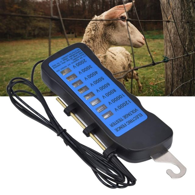 1000V-12 KV Electric Fence Voltage Tester - Accurate Voltage Measurement for Your Fence