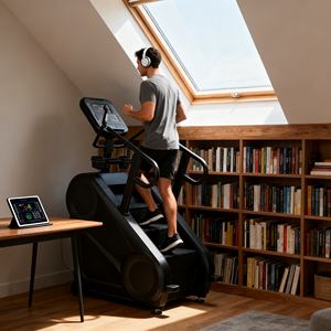 Machine à monter les escaliers électrique innovante, entraînement silencieux pour bibliothèque ou salle de sport de bureau - Product Image 1