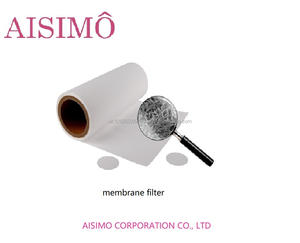 AISIMO 47mm 0,6 m Filtro de membrana de policarbonato personalizable con suministros de laboratorio de soporte OEM - Product Image 1