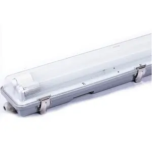 1.2 M 4FT T8T5 G13 IP65 Weatherrproof Caixa de Luz À Prova D' Água Levou Tubo Luminária Sarrafo Montagem