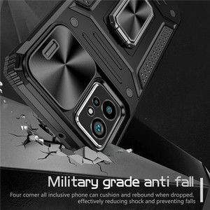 Para Motorola G Stylus 2023, cubierta de lente deslizante, soporte magnético, funda de teléfono armadura para MOTO G53, funda protectora resistente para montaje en coche - Product Image 3