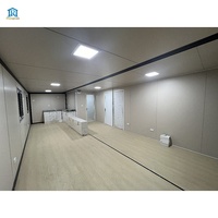 China Factory Direct 20ft Extensible Prefab Container House Plegable Prefab Tiny House 2 Dormitorios