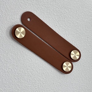 Tiradores y pomos de aleación de zinc ajustables anticolisión para muebles, de cuero, para cómodas, cajones, dormitorios y cocinas, de un solo/doble orificio - Product Image 5