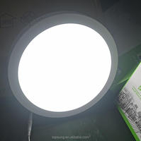 18w 5000 kelvin rond encastré dissimulé panneau lumineux led éclairage spot downlight 225mm rond led panneau lumineux plafond