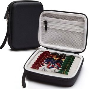 Estuche para Púas de Guitarra, Estuche Rígido de EVA, Estuche de Viaje Rígido para Guardar Púas de Guitarra - Product Image 1