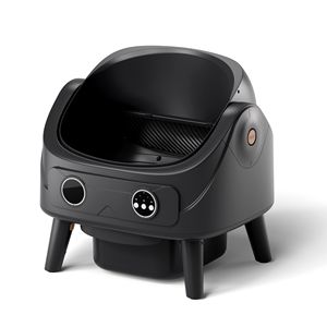 Open Top Smart App-Controlled ABS Plástico Pet WC Auto Limpeza Cat <span class=keywords><strong>Litter</strong></span> Box com Controle de Odores Easy Clean 10kg Peso - Product Image 2