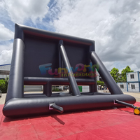 Écran de projection gonflable pour extérieur Funworld, installation facile, style cinéma, tissu Oxford, fermeture à double couture, international