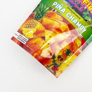 Ecológico personalizado Foil Zip Lock frutos secos Snack maní Stand Up bolsas deshidratadas Pina <span class=keywords><strong>Chamoy</strong></span> bolsas de embalaje - Product Image 5