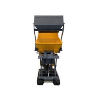 Mini-dumper sur chenilles HDL YH-1000S 1000 kg pour travaux municipaux et aménagement paysager