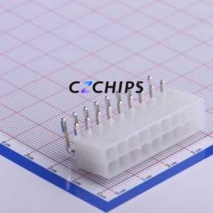 5557R-2*9P Wire-to-Board Pin Header Bent Lead Through Hole,P=4.2mm Connector 2x9P 4.2mm Right Angle Insert 18P - Product Image 1