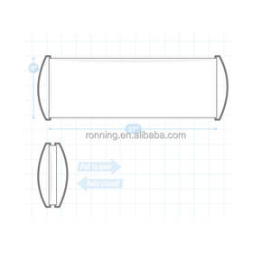 Распродажа, ручной рекламный выдвижной портативный марафонский рекламный ручной роликовый баннер с прокруткой - Product Image 4