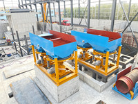 Équipement de séparation par gravité pour l'exploitation minière, machine à jig pour le charbon destinée aux usines de lavage minier