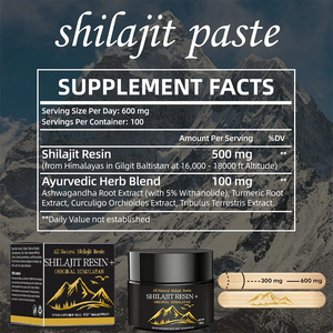 Resina di Shilajit Selvatica dell'Himalaya 100% Pura e Biologica Certificata Halal - Estratto Vegetale di Grado Alimentare Ricco di Acido Fulvico, Testato in Laboratorio - Product Image 4