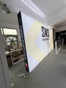 محمول 8ft 10ft معرض خلفية قابلة للطي المعرض التجاري لفة سحب البوب كشك تمتد أو الإعلان - Product Image 6