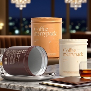 100g Custom Color Aluminum Tin Can Food Grade Safe for Matcha Powder Tea <b>Coffee</b> Storage Airtight Container - Product Image 3
