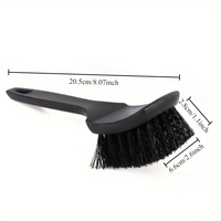 Brosse pour pneus Brosse pour roues et pneus Brosse pour tapis à manche court