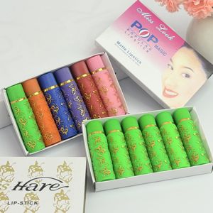 Set di 6 Rossetti Enchantress che Cambiano Colore, al Carotene e Rosa Blu, Idratanti e Termosensibili, 3,5g per Confezione - Product Image 5