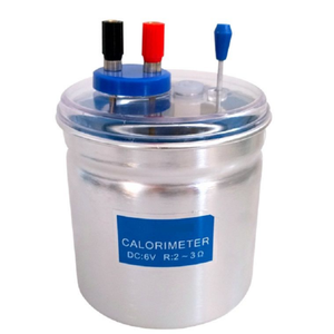 เครื่องวัดความร้อนแบบคาลอริมิเตอร์ DC 6V สำหรับการทดลองทางฟิสิกส์ในห้องปฏิบัติการ พร้อมเครื่องกวนและอิเล็กโทรด - Product Image 1