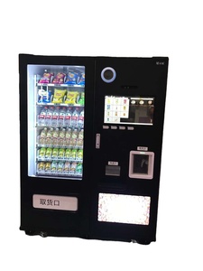 Le 2 trong 1 thương mại nhân tạo thông minh máy bán hàng tự động thông minh đồ ăn nhẹ và đồ uống lược với SDK chức năng - Product Image 4