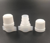 Couvercle de becs de poche de liquide en plastique de 10mm, bonne étanchéité, prix bon marché, vente en gros d'usine