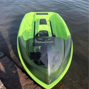 Tabla de surf eléctrica RUSH WAVE de 16 pulgadas, embarcación portátil para deportes acuáticos en lagos y ríos, para principiantes. - Product Image 4
