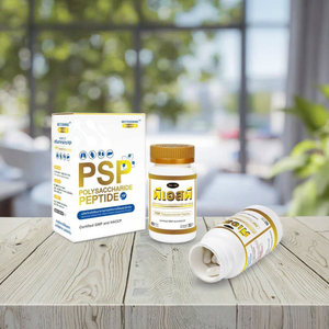 Extracto de hierbas silvestres de Tailandia, setas más suplemento dietético de vitamina, péptido polisacárido de calidad japonesa, 60 cápsulas - Product Image 1