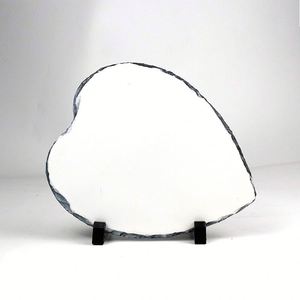 Heart Shape Sublimation Limestone Slate Photo <b>Frame</b> Blank for Personalized Decorative Gift - Product Image 4