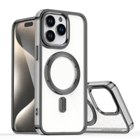 Coque de téléphone antichoc électroplaquée de qualité supérieure avec protection d'objectif intégrée pour iPhone 17 16 Pro Max iPhone 15 Plus