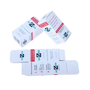 Scatola della medicina della pillola che imballa la pillola di farmaci personalizzati scatola di carta da imballaggio farmaceutica