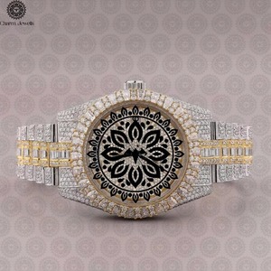 Montre en diamant de bonne qualité avec mouvement à quartz de précision pour un usage quotidien et une collection de cadeaux, disponible à un prix raisonnable - Product Image 6